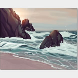 The Beach Posters and Art